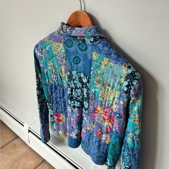 Vintage Made in India cropped patchwork jacket - Picture 5 of 6